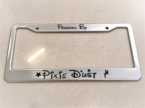 Scrapbooking With Hearts Chrome Metal License Plate Frame