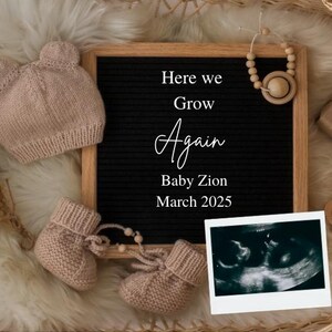 Pregnancy Announcement