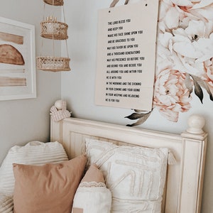 The Blessing, canvas banner