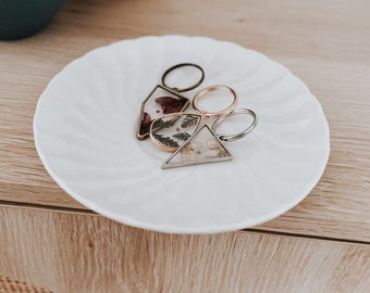 Mustard Seed Keychain, Real Dried Flowers, Resin Keychain