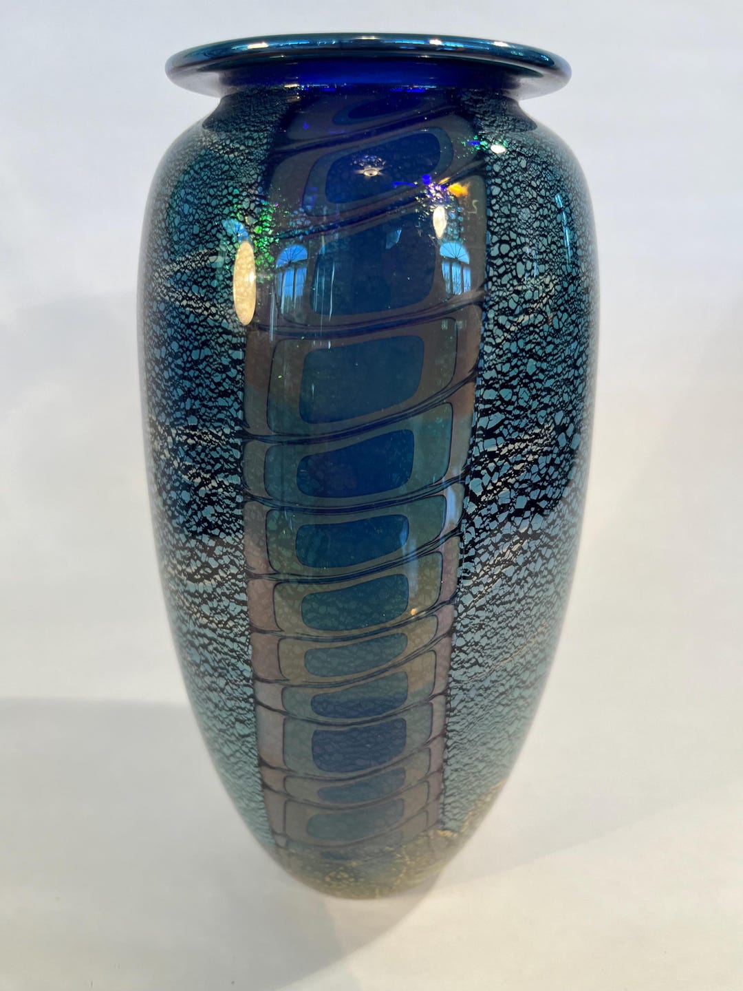Galaxy Vase Hand Blown Art Glass by Robert Eickholt - Etsy