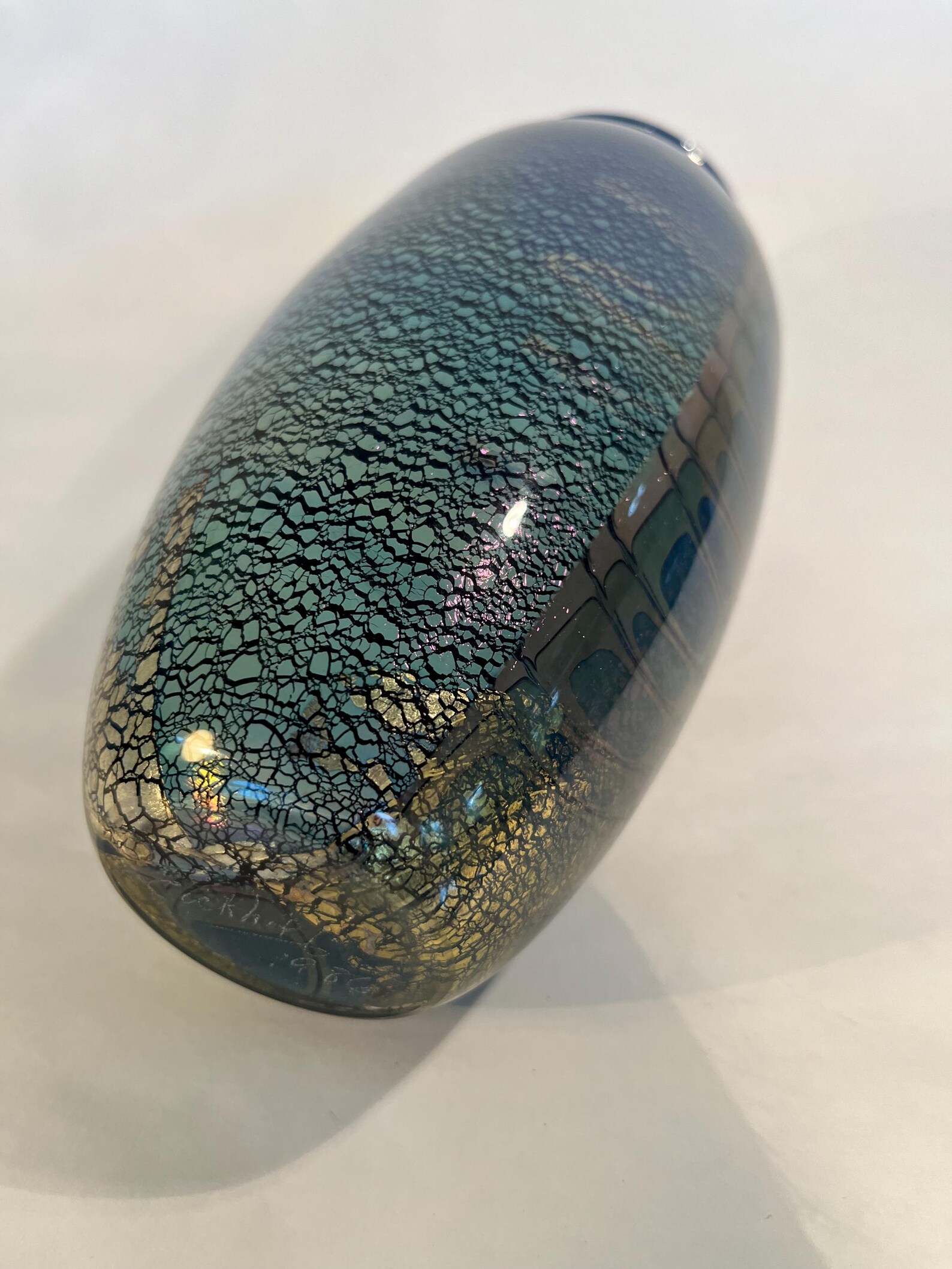 Galaxy Vase Hand Blown Art Glass by Robert Eickholt - Etsy