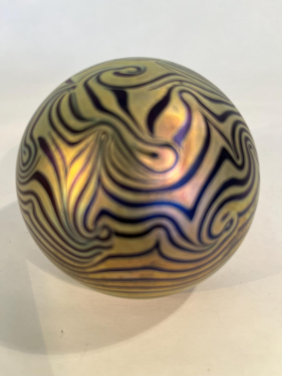 King Tut Paper Weight Hand Blown Art Glass by Robert Eickholt - Etsy