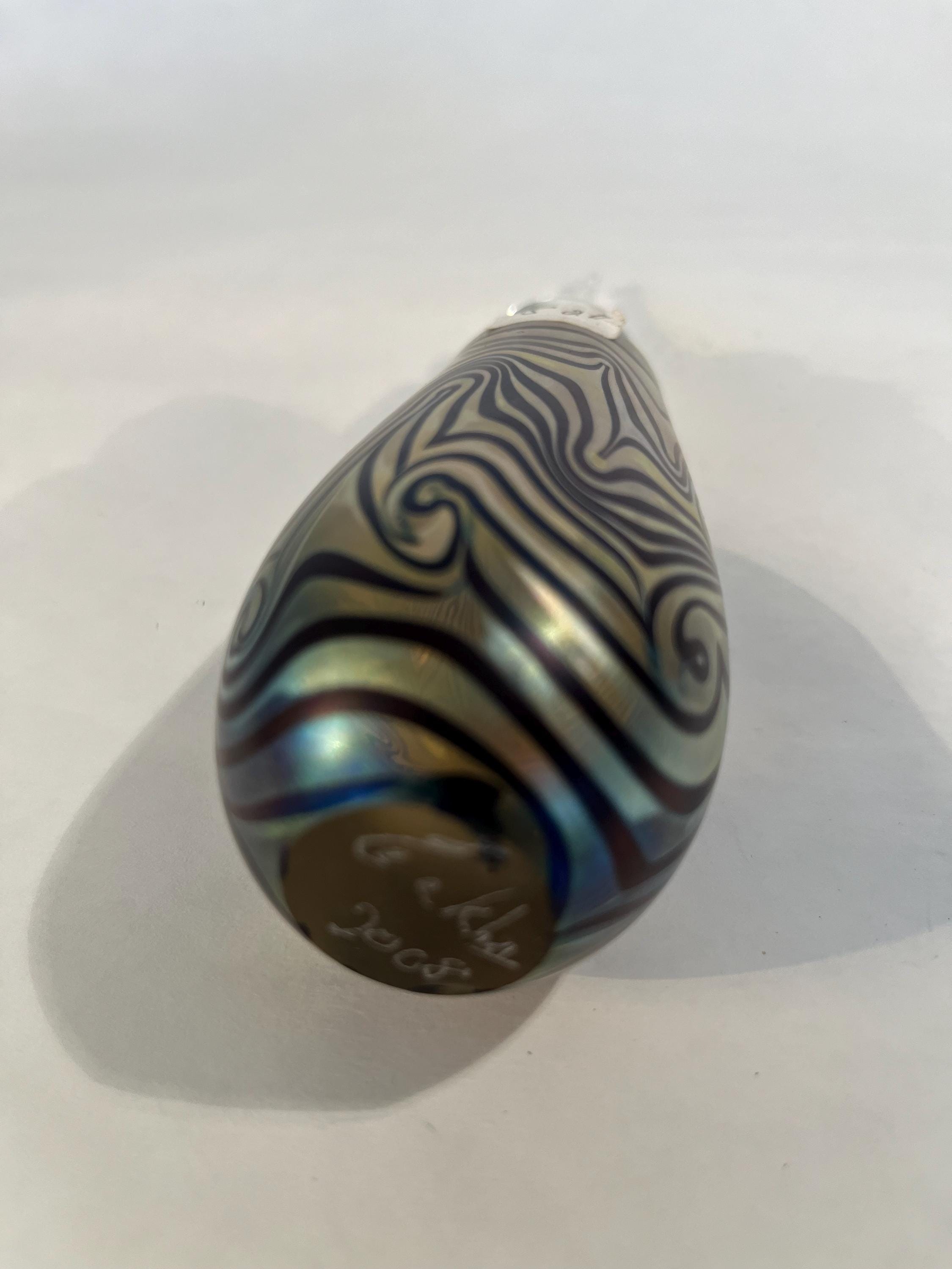 King Tut Perfume Hand Blown Art Glass by Robert Eickholt - Etsy