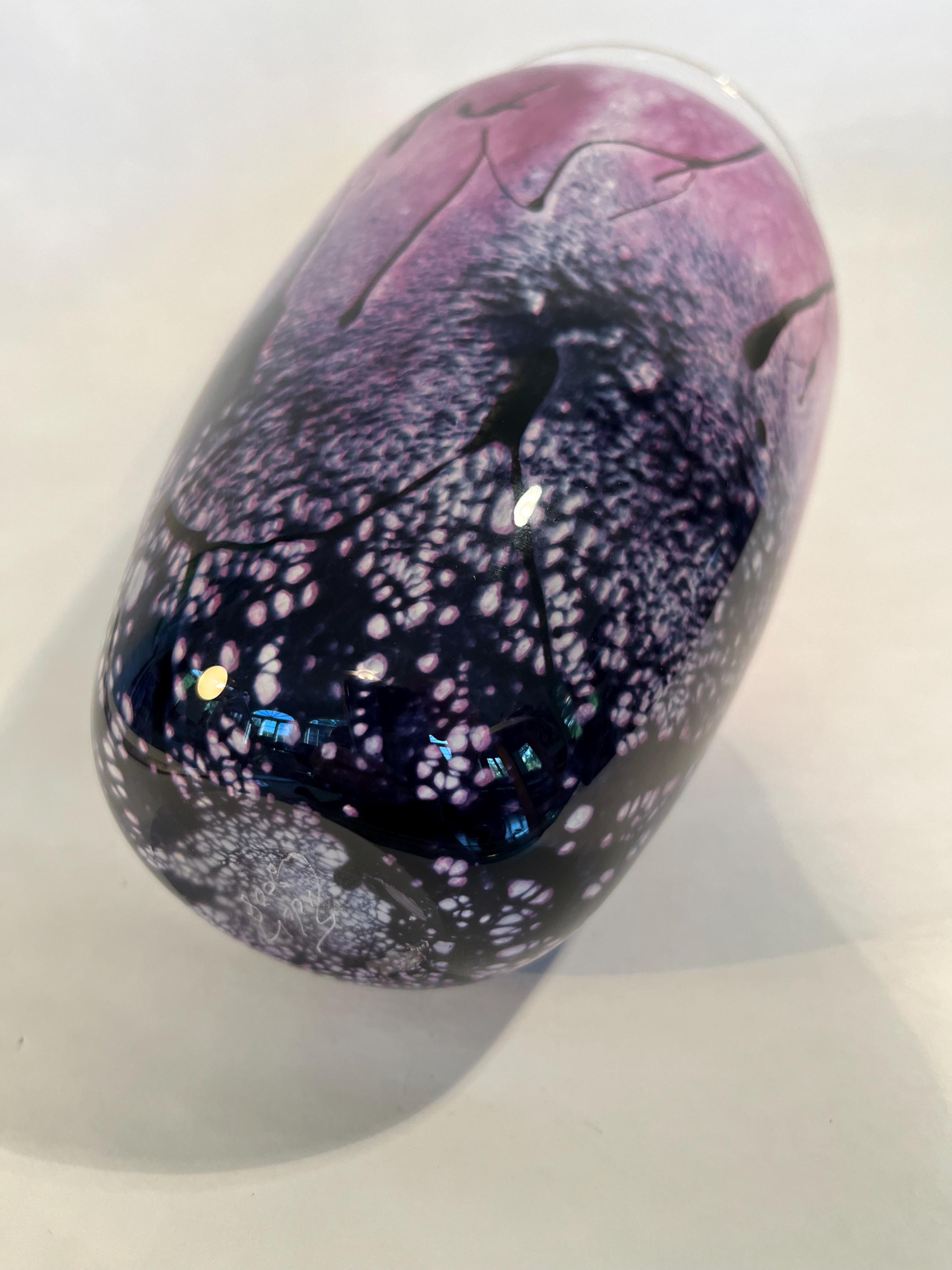 Abyss Vase Hand Blown Art Glass by Robert Eickholt - Etsy