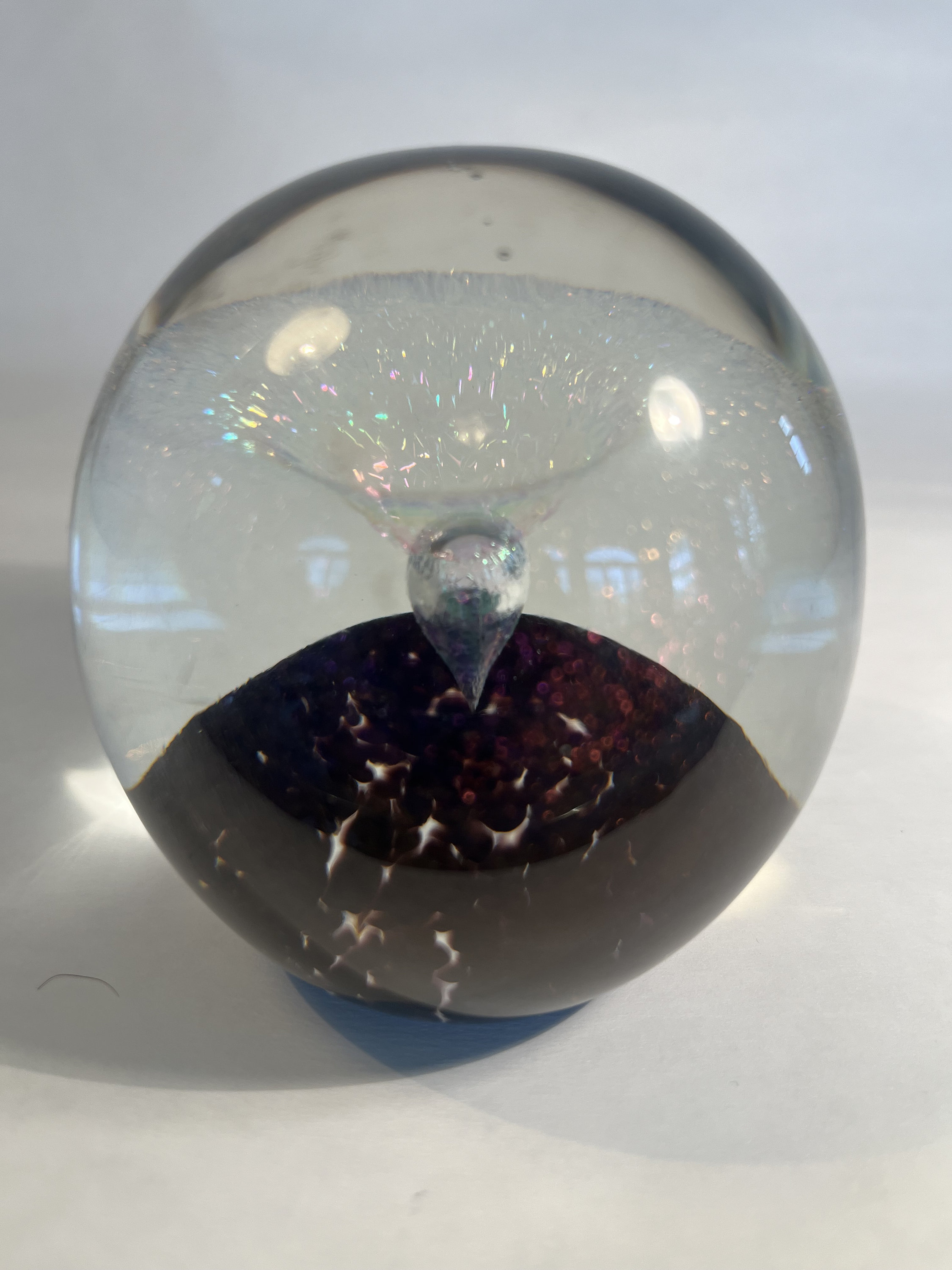 Veil Paper Weight Hand Blown Art Glass by Robert Eickholt - Etsy
