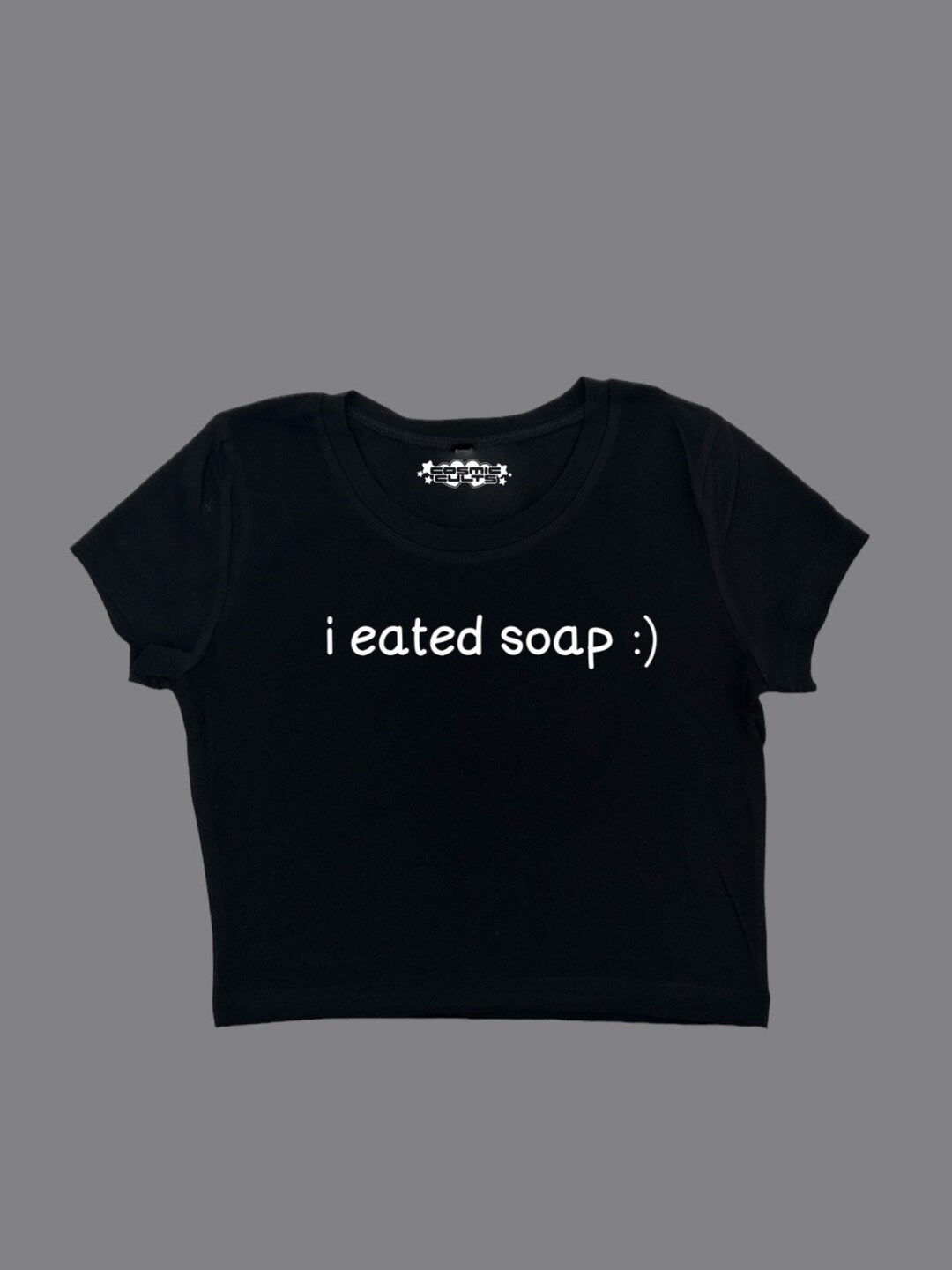 I Eated Soap Y2K Crop Top Baby Tee Shirt Etsy