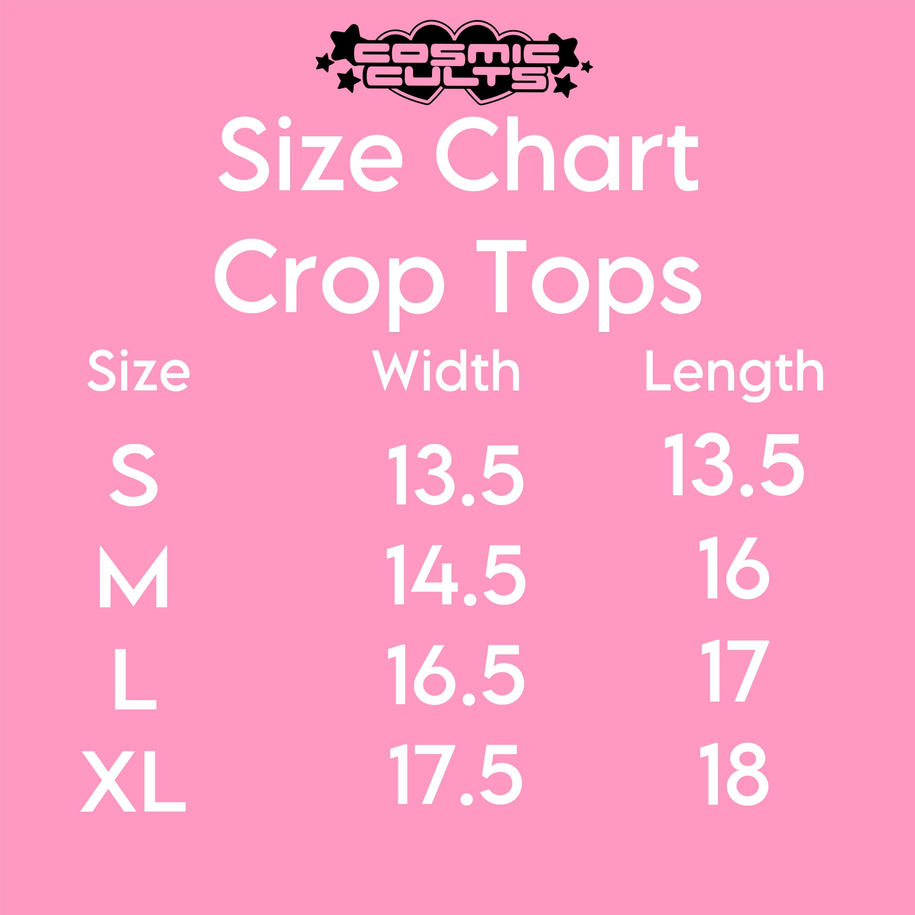 Hi girls! 💗, 👉🏼 I’ve added a size chart that I found