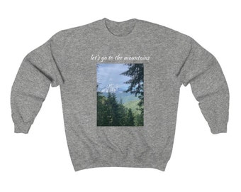 Mountain crewneck