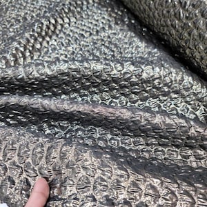 Fabric Sold By The Yard Antique Gold Metallic Brocade Textured
