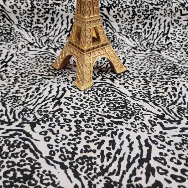 Cheetah Print Fabric Etsy