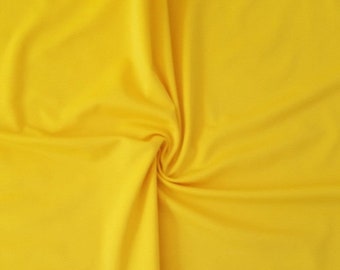 Nylon spandexstof | (4-way stretch/op maat gesneden) geel