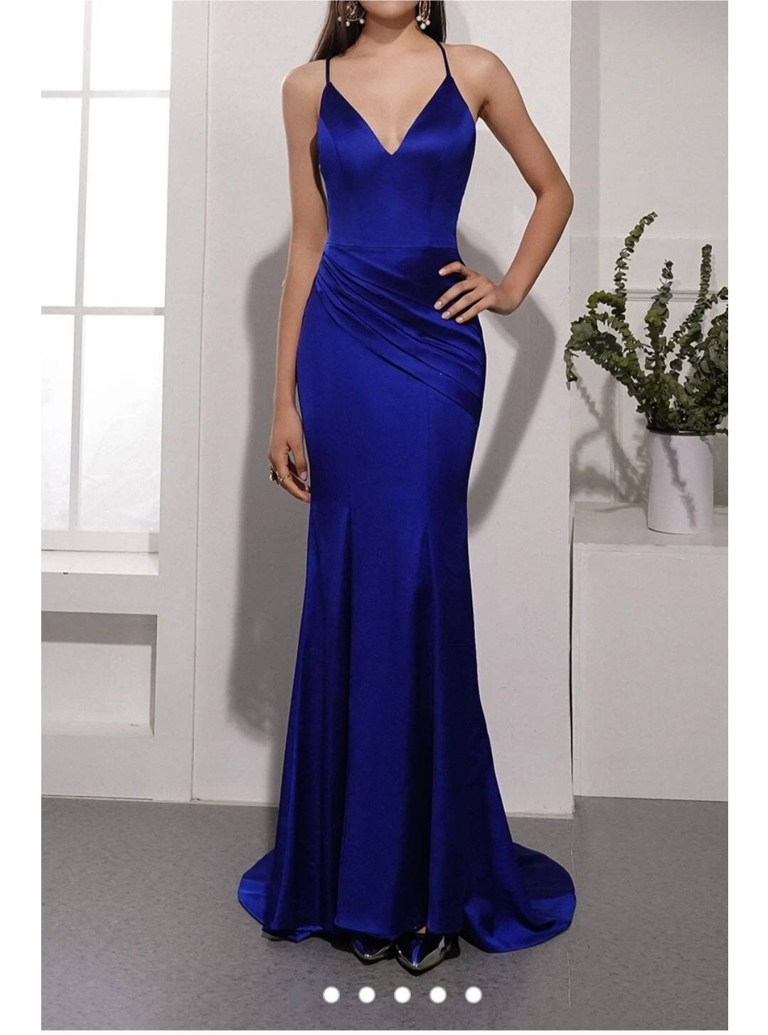 Peluche mouton Zoe : robe en satin bleu 29 cm dès 0 mois