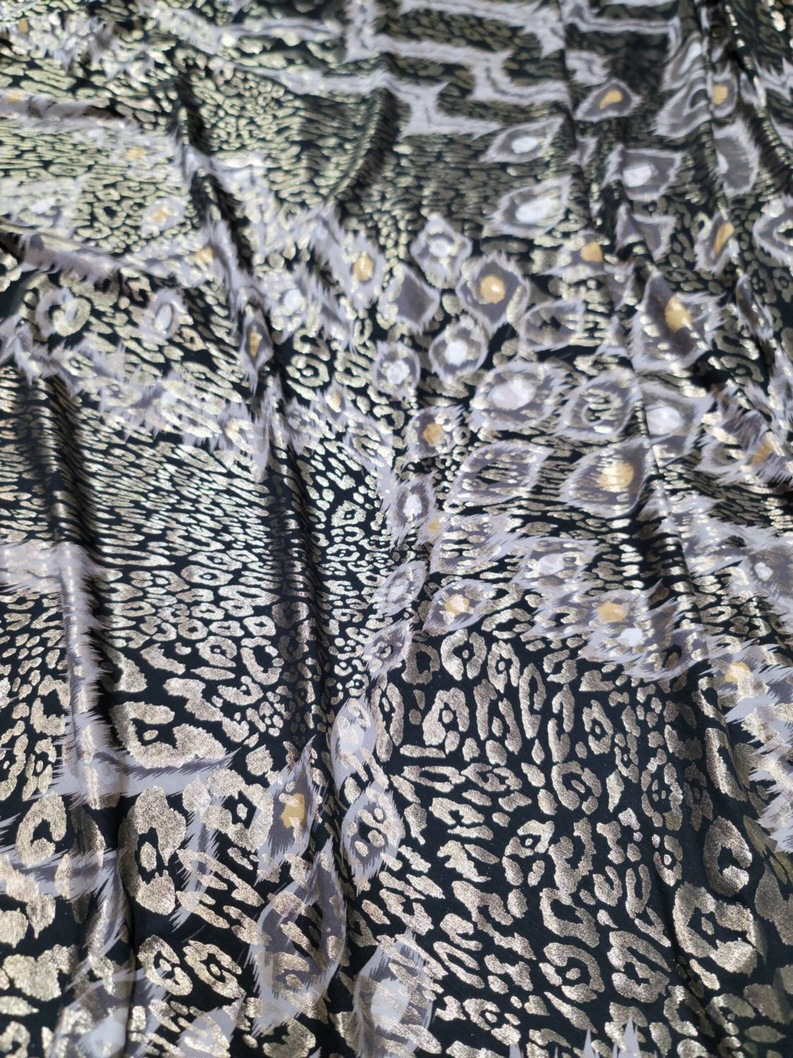 Nylon Spandex Fabric 4 Way Stretch/per Yard Animal Print - Etsy