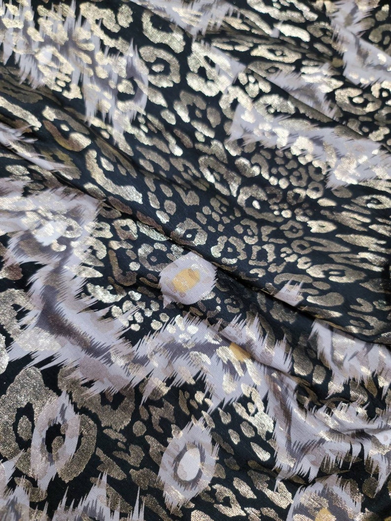 Nylon Spandex Fabric 4 Way Stretch/per Yard Animal Print - Etsy