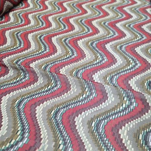 Multicolor Chiffon Geometric Beige Red Burgundy Fabric Sold by the Yard Prom Dress Soft Flowy Summer Dress For Draping