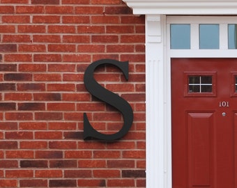 Outdoor Letters - Serif Numbers And Letters For Front Porch Decor - Exterior House Sign Letters