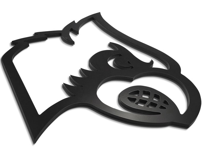 NCAA Louisville Cardinals Die-Cut Metallic Sticker - 5.75 X 7.75 Inches - Weather Resistant Team Decal