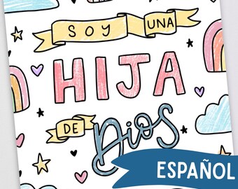 Páginas para colorear cristianas en español: Hijo de Dios (Descarga digital) Español/Español Hijo de Dios
