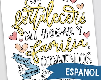 Páginas para colorear del tema de las Mujeres Jóvenes: Actividad de la Conferencia General SUD (Descarga digital)