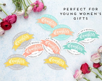 Latter-day Saint Stickers | Young Women and Young Men Theme | Families are Forever