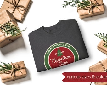 Christmas Card Lane Sweatshirt | Unisex Heavy Blend™ Crewneck Sweatshirt | Gildan Sweatshirt