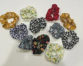 Surprise Scrunchie Set - Fun Fabric Hair Accessories (Set of 3)