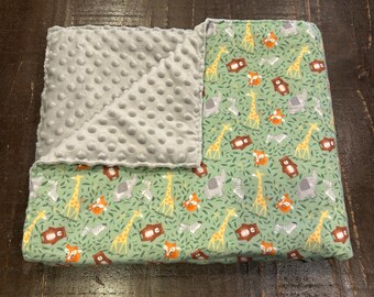 Coperta per neonati Green Jungle