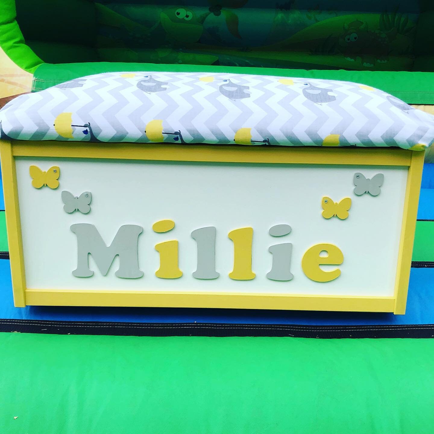 Childrens Toy Boxes Etsy