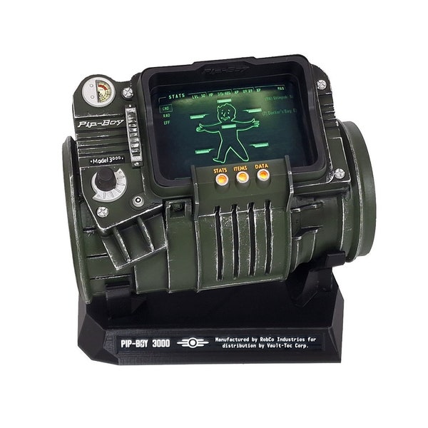 Fallout inspired PIPBOY 3000 Prop in 1:1 scale / Cosplay Prop / Handmade / Unofficial / Fan-Art / Videogame Nerd Geek Gift