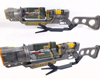 Fallout 76/Fallout 4 inspired AUTOMATIC LASER RIFLE - 1:1 scale - Collector's item - Cosplay Props / Unofficial / Fan-Art / Videogame