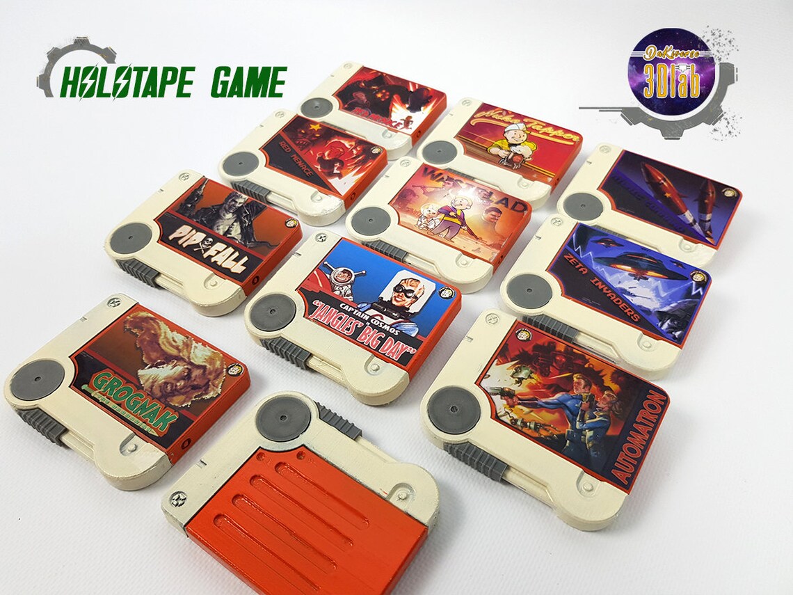 Fallout 4/76 Inspired HOLOTAPE GAME 11 Versions 11 Scale Etsy