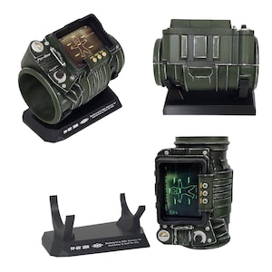 Fallout inspired PIPBOY 3000 Prop in 1:1 scale / Cosplay Prop / Handmade / Unofficial / Fan-Art / Videogame Nerd Geek Gift image 2