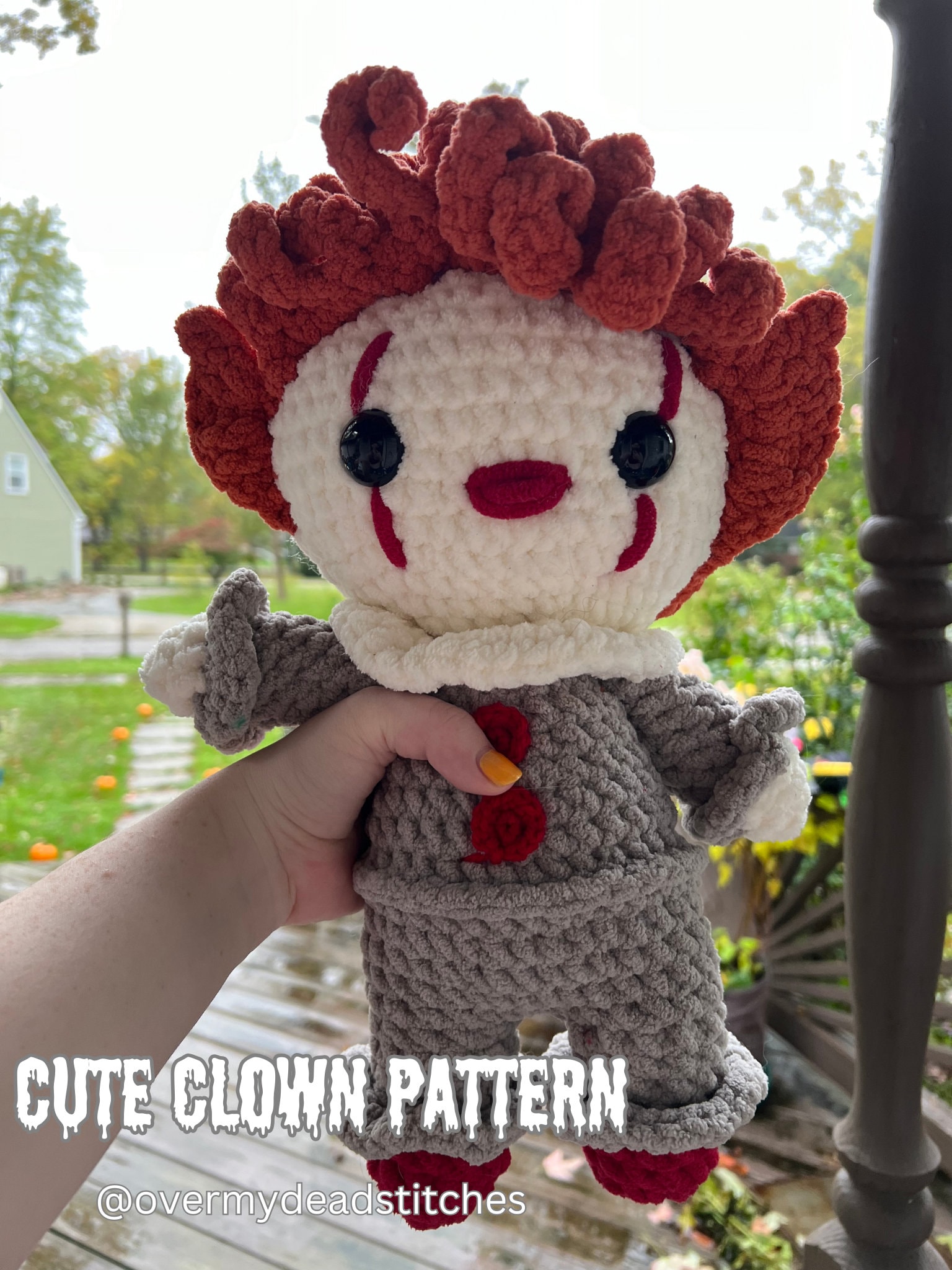 Cute Clown Crochet Pattern