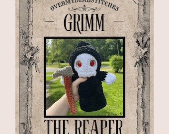 Grimm the Grim Reaper Crochet Pattern