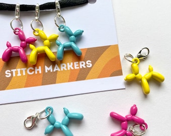 Stitch Markers (set of 3) - Party Animal