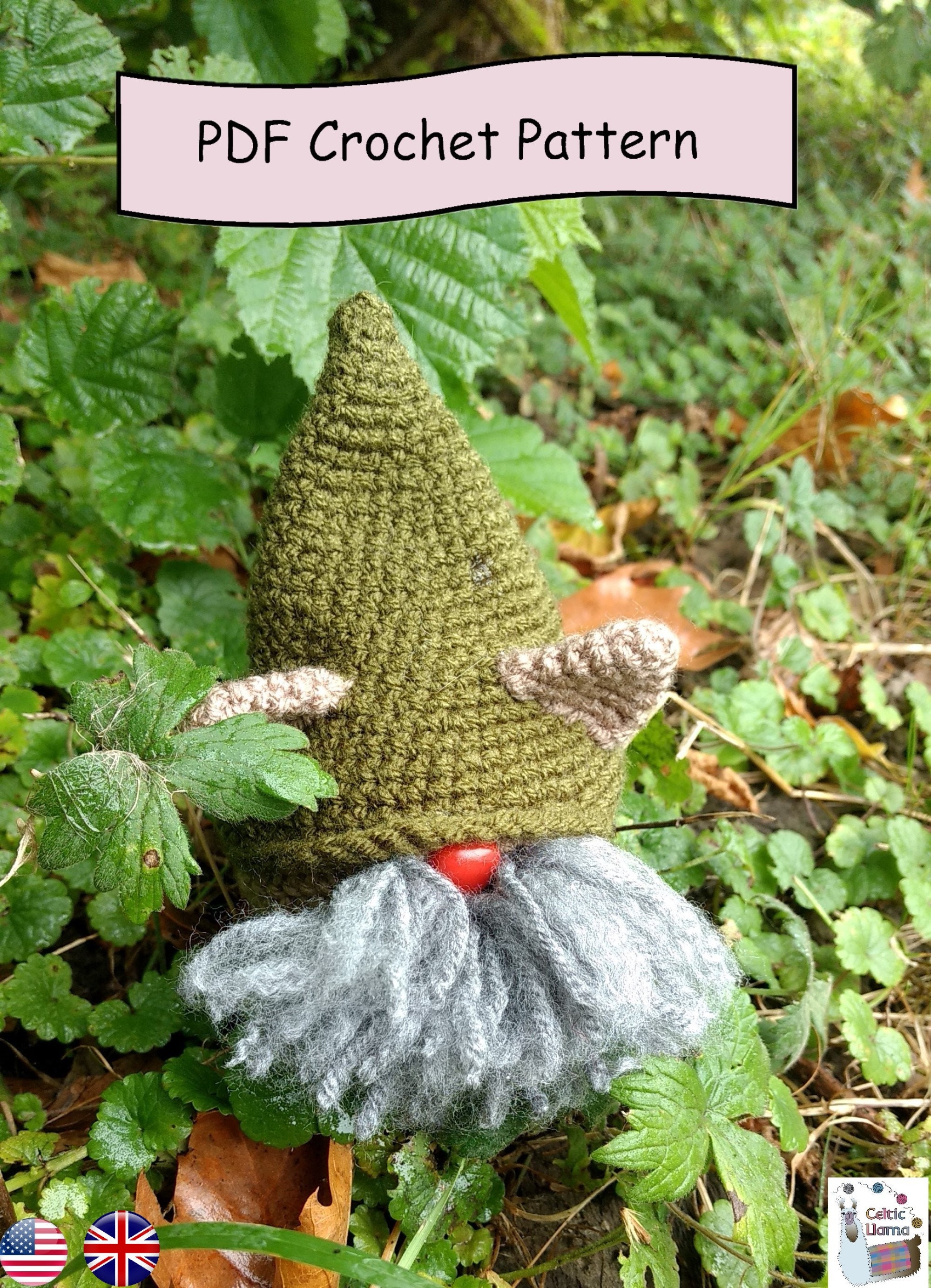 Gnome Cat Gnome cat crochet pattern crochet pattern crochet Etsy