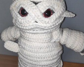 Crochet Pattern for Manny the Mummy - Amigurumi Mummy DIY - Instant Download PDF