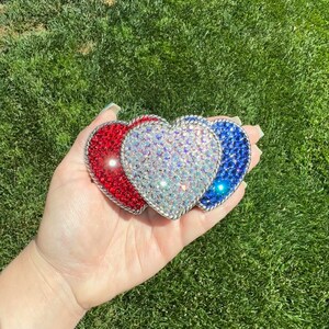 Red Heart Belt Buckle - Etsy