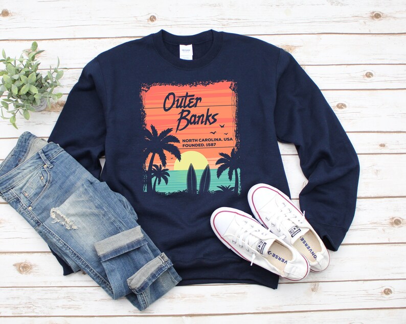 Outer Banks North Carolina This OBX Graphic Shirt is Perfect - Etsy