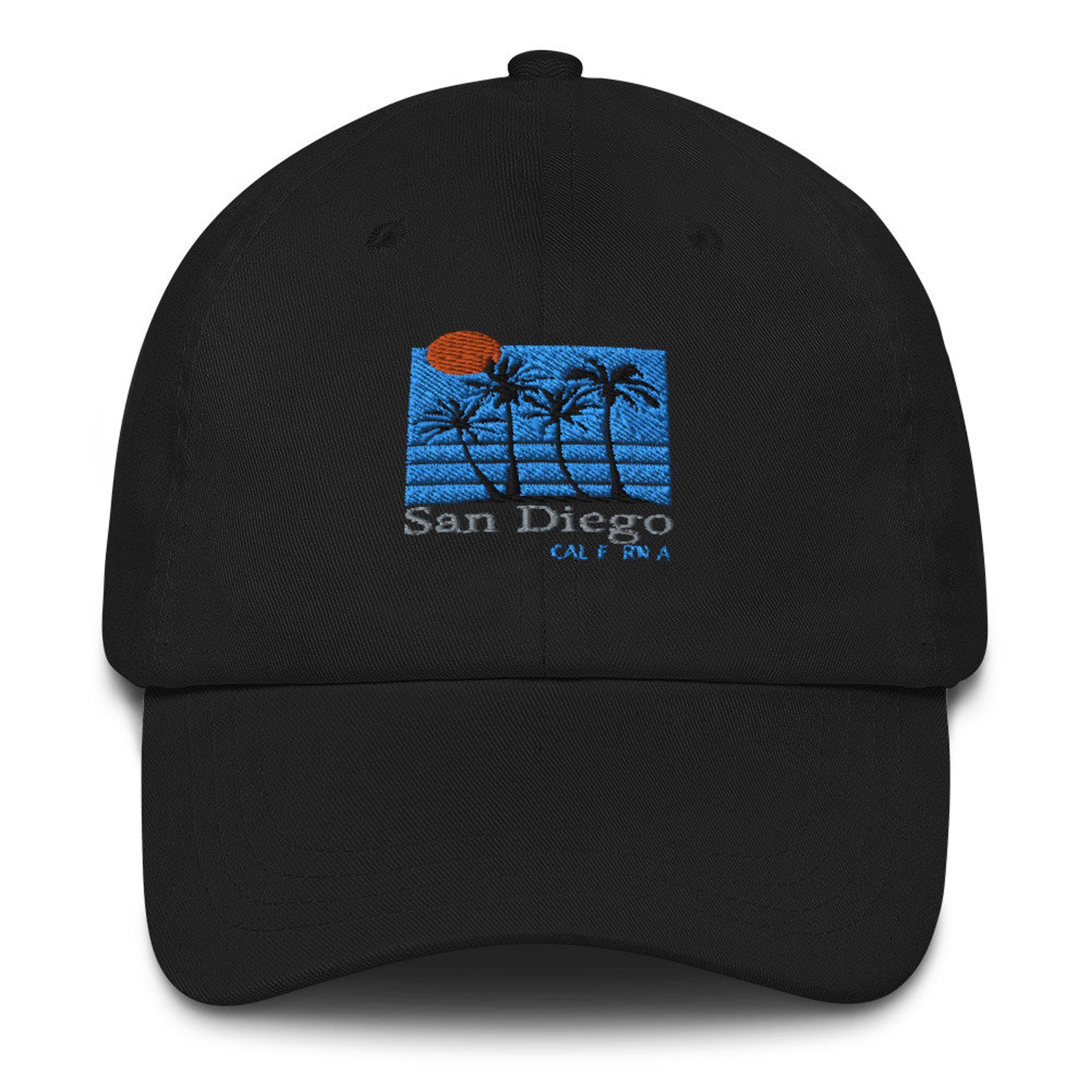 San Diego Hat San Diego California Gifts Custom Etsy