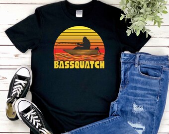 Bassquatch! | This Hilarious Bass Fishing Gift is Available on Multiple Products. SAVE With a Bundle!