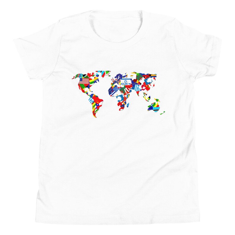 World Countries Tshirt Kids Shirt Shirts for Boys Kids Etsy