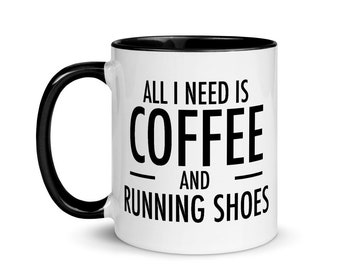Running Mug - Runners Gifts - Gifts for Runners - Custom Mug - Funny Coffee Mugs - Coffee Cups - Running Mug - 5k - 10k - Marathon
