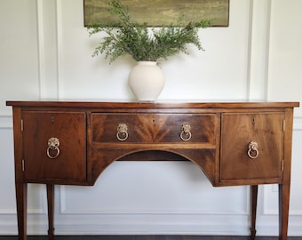 Sold** Do Not Purchase Vintage Wood Buffet Server Console Table