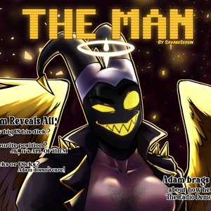 THE MAN Cologne | Adam | Hazbin Hotel | Helluva Boss | Fan Merch | Dickmaster | Luxury Artisan Perfume