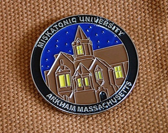 Miskatonic University School Enrollment Enamel Pin