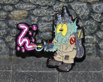 Cosplay Cthulhu Ghost Hunter Enamel Pin