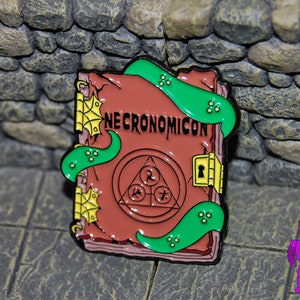 Necronomicon Enamel Pin