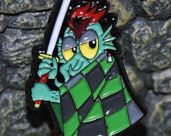 Cosplay Cthulhu Demon Hunter Enamel Pin